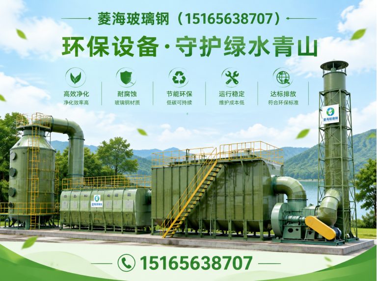 昌邑市玻璃钢储罐展示图
